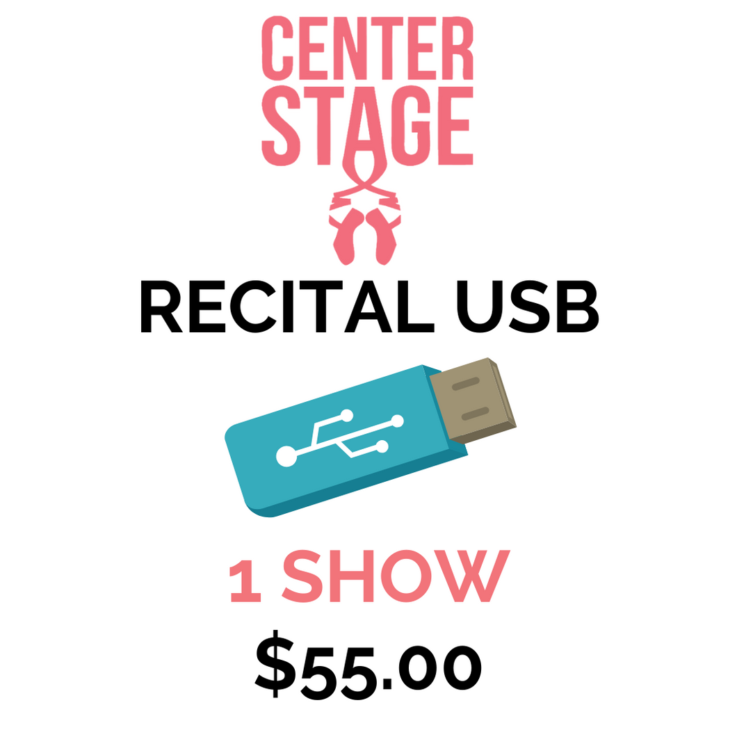 2025 Recital USB: 1 Show